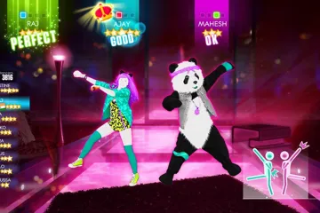 Just Dance 2014 screen shot game playing